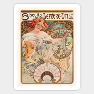 Biscuits Lefevre Utile (1897) Magnet